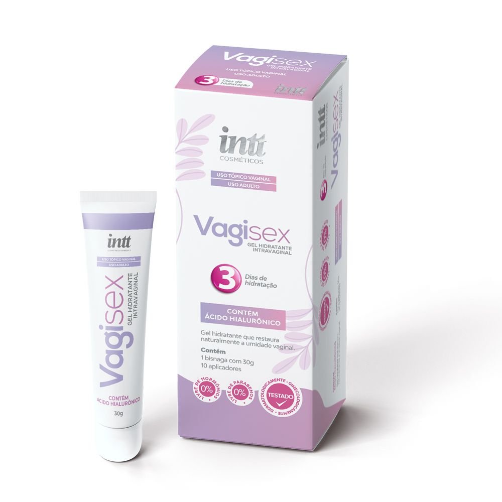VAGISEX GEL LUBRIFICANTE E HIDRATANTE INTRAVAGINAL INTT