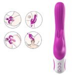 VIBRADOR PONTO G E RABBIT COM PLUG - Imagem 3