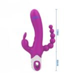 VIBRADOR PONTO G E RABBIT COM PLUG - Imagem 7