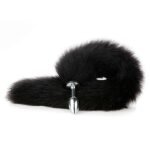 PLUG ANAL RAPOSA BLACK TAM  P - Imagem 2
