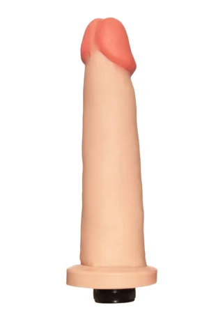 PRÓTESE REALÍSTICA COM VIBRO BRED 15,5 X 4CM UPPER TOYS - Imagem 2