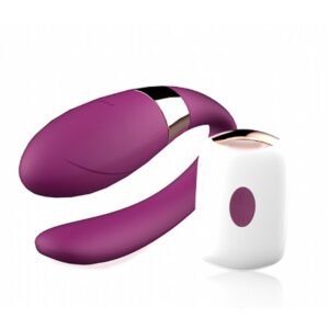VIBRADOR PARA CASAL CRYPL COM CONTROLE REMOTO
