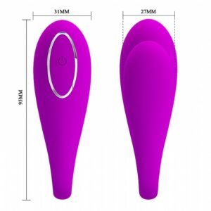 VIBRADOR PARA CASAL AUGUST VIA APP PRETTY LOVE - Imagem 4