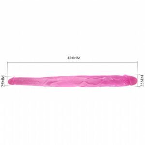 PRÓTESE PENIANA DUPLA 42 CM EVANGELINE - Imagem 5