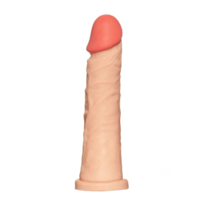 PRÓTESE REALÍSTICA COM VIBRO LEONARD 17.5 X 4CM UPPER TOYS