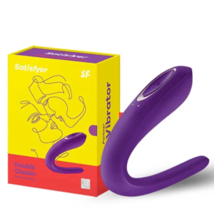 SATISFYER DOUBLE CLASSIC CLÍTORIS PONTO G E VIBRADOR