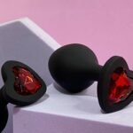 PLUG ANAL CORAÇÃO EM SILICONE