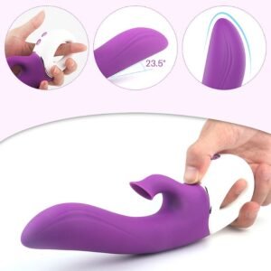 VIBRADOR PONTO G E SUGADOR DE CLÍTORIS DREW