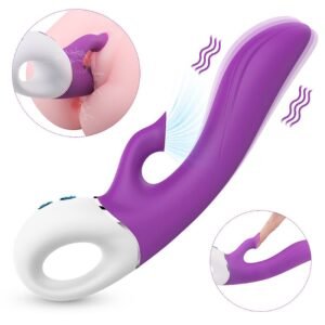 VIBRADOR PONTO G E SUGADOR DE CLÍTORIS DREW - Imagem 4