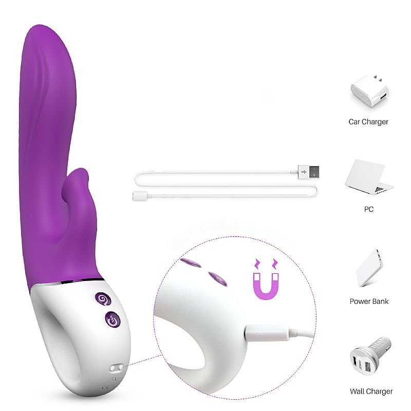 VIBRADOR PONTO G E SUGADOR DE CLÍTORIS DREW - Imagem 5
