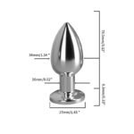 PLUG ANAL COM VIBRO E CONTROLE REMOTO - Imagem 3