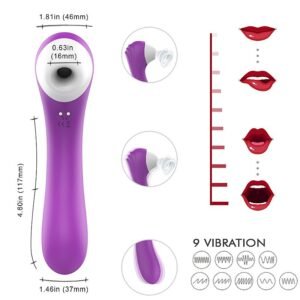 VIBRADOR E SUGADOR SCREAMING - Imagem 4