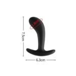PLUG ANAL EM SILICONE SLIM - Imagem 2
