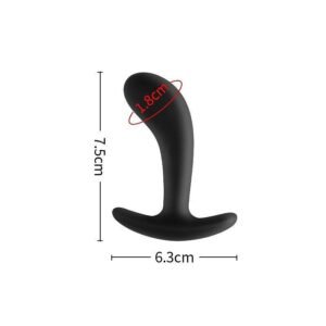 PLUG ANAL EM SILICONE SLIM - Imagem 2