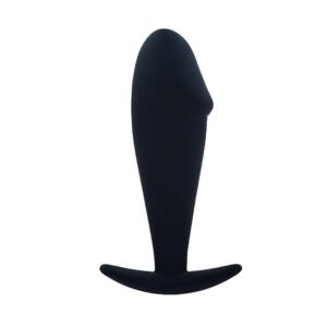 PLUG ANAL EM SILICONE COM GLANDE - Imagem 2