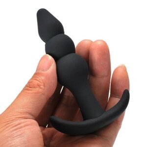 PLUG ANAL EM SILICONE ESCALONADO - Imagem 3