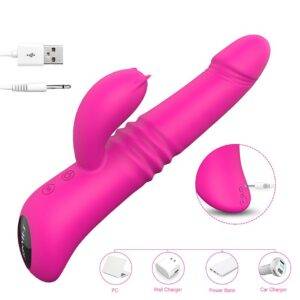 VIBRADOR VAI E VEM COM AQUECIMENTO E ROTAÇÃO KAYA - Imagem 5