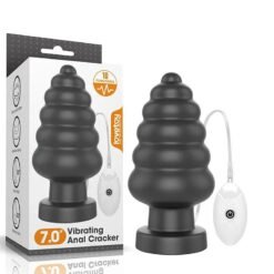 PLUG ANAL COM VIBRO 18,0 x 8,3 CM