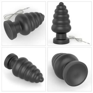 PLUG ANAL COM VIBRO 18,0 x 8,3 CM - Imagem 4