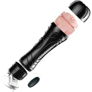 MASTURBADOR LANTERNA COM VENTOSA E VIBRO VAGINA - Imagem 5