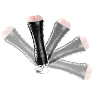 MASTURBADOR LANTERNA COM VENTOSA E VIBRO ÂNUS - Imagem 2