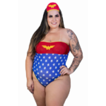 FANTASIA MULHER MARAVILHA II PLUS SIZE