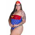FANTASIA MULHER MARAVILHA II PLUS SIZE - Imagem 2
