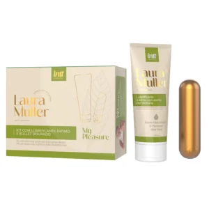 KIT MY PLEASURE BY LAURA MULLER COM LUBRIFICANTE E BULLET