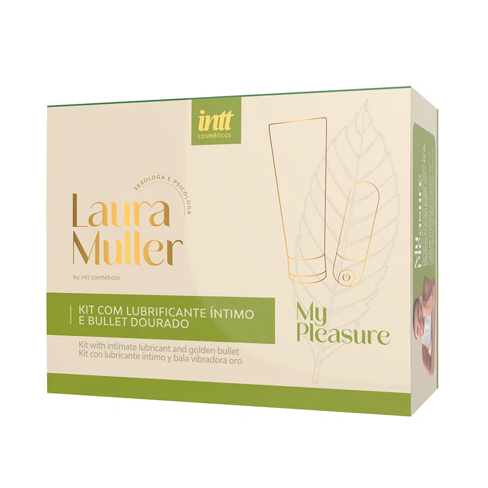 KIT MY PLEASURE BY LAURA MULLER COM LUBRIFICANTE E BULLET - Imagem 4