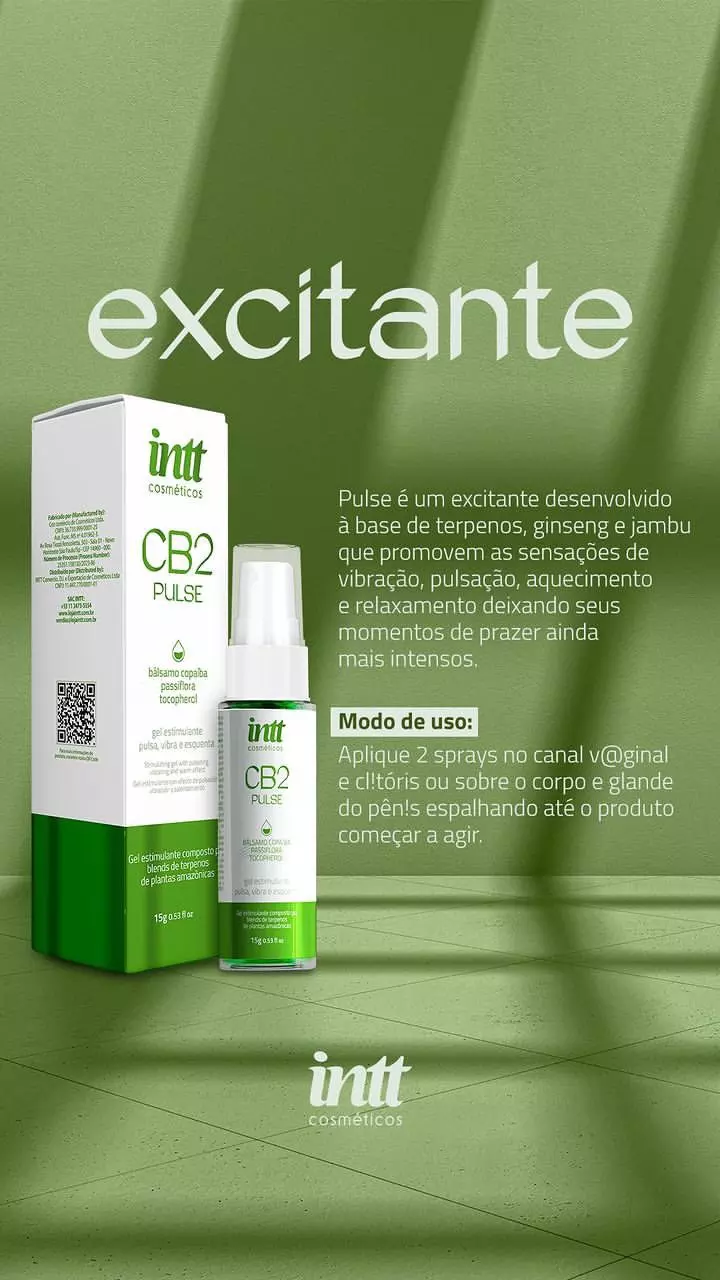 CB2 PULSE GEL EXCITANTE QUE VIBRA INTT - Imagem 4