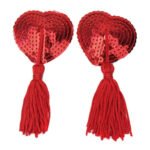 ADESIVO SEIOS CORAÇÃO VERMELHO