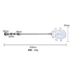 CHIBATA DE AÇO CAVEIRA - Imagem 5