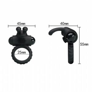 ANEL PENIANO COM VIBRO EUDORA PRETTY LOVE - Imagem 2