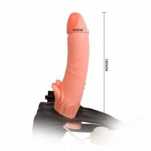 CAPA PENIANA COM CINTA, SUPORTE E VIBRADOR PASSIONATE - Imagem 5