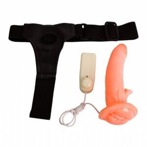 CAPA PENIANA COM CINTA, SUPORTE E VIBRADOR PASSIONATE - Imagem 4