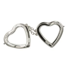 ALGEMA EM CORAÇÃO CROMADO HARD