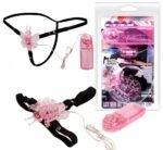 CINTA COM ESTIMULADOR CLITORIANO EM BORBOLETA MULTIVELOCIDADES - Imagem 2