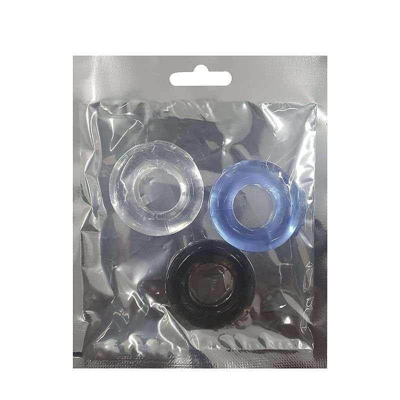 KIT DE 3 ANÉIS PENIANOS RETARDANTES 3,7 CM - Imagem 2