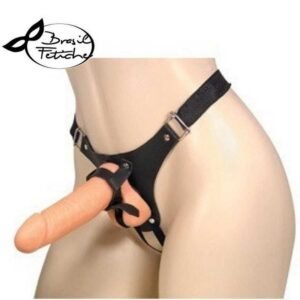 CINTA PARA PRÓTESE COM ESPAÇO PARA ESCROTO REGULÁVEL VERMELHO - Imagem 2