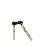 ANEL PENIANO DUPLO EM METAL COM TIRA EM COURO - Imagem 3