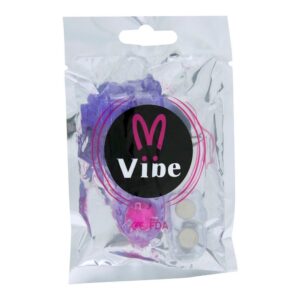 ANEL VIBRADOR COM PÉROLAS ROXO - Imagem 2
