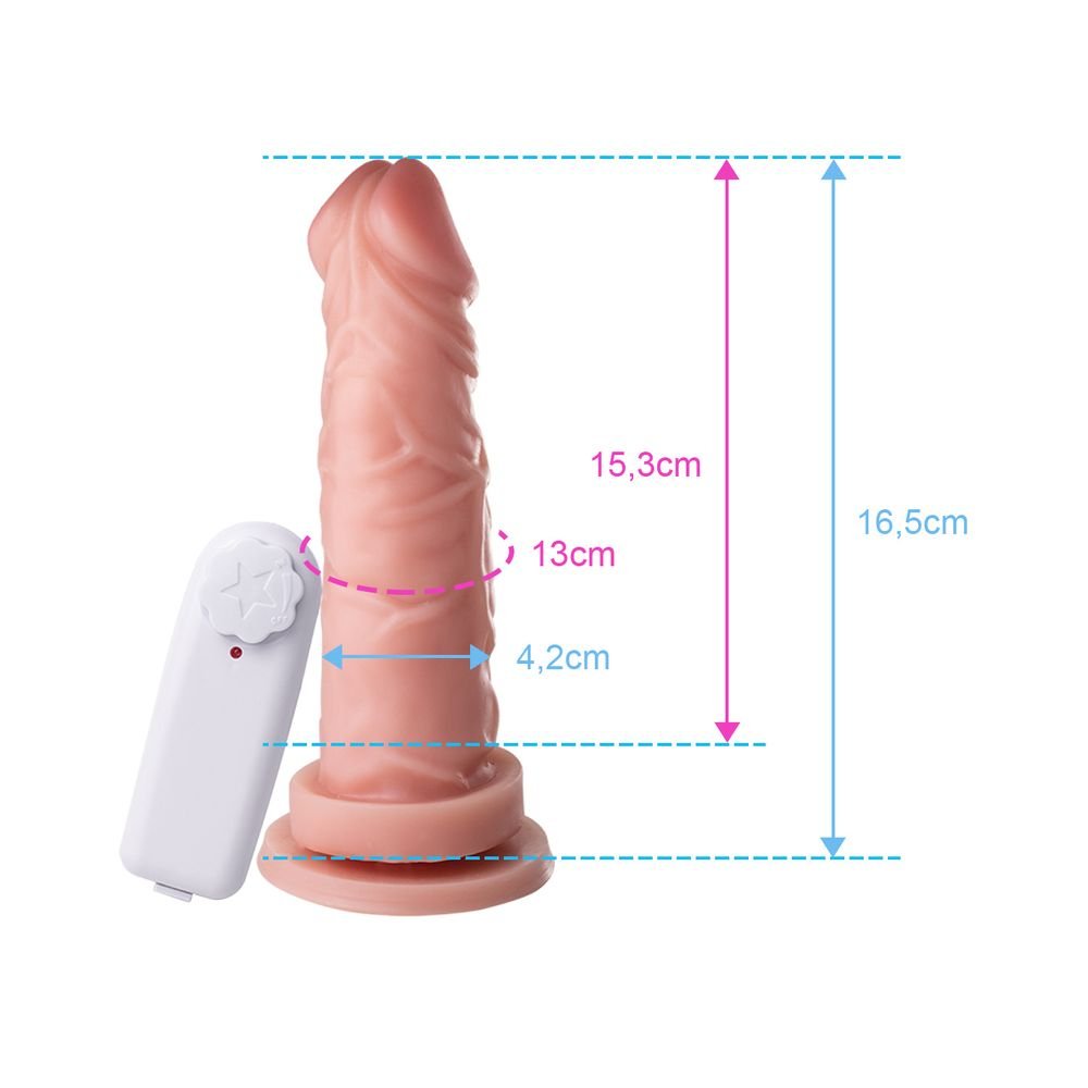 PRÓTESE PENIANA 16,5 X 4,2 CM - Imagem 2