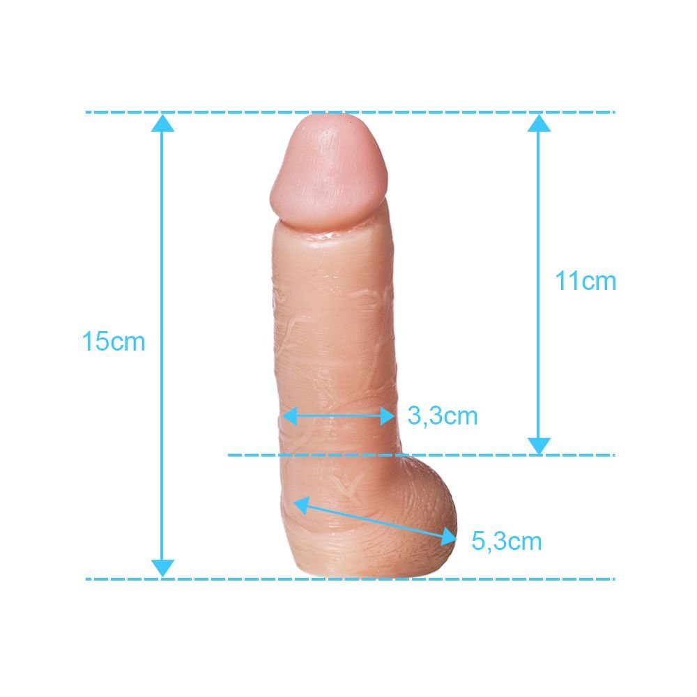 PROTESE PENIANA 15 X 3,3 CM - Imagem 5