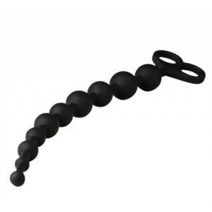 PLUG ANAL ESCALONADO EM SILICONE - Imagem 2