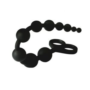 PLUG ANAL ESCALONADO EM SILICONE - Imagem 3