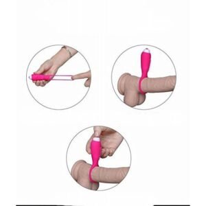 ANEL PENIANO COM VIBRADOR DUETS - Imagem 2