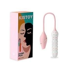 VIBRADOR PULSADOR VAI E VEM E SUCÇÃO CATHY PLUS