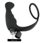 PLUG COM VIBRO PARA PROSTATA COM ANEL - Imagem 3