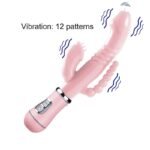 VIBRADOR PONTO G, CLÍTORIS E PLUG ANAL