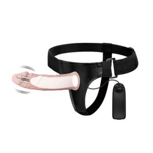 CAPA PENIANA COM VIBRO E CINTA MULTI VIBRATOR - Imagem 7
